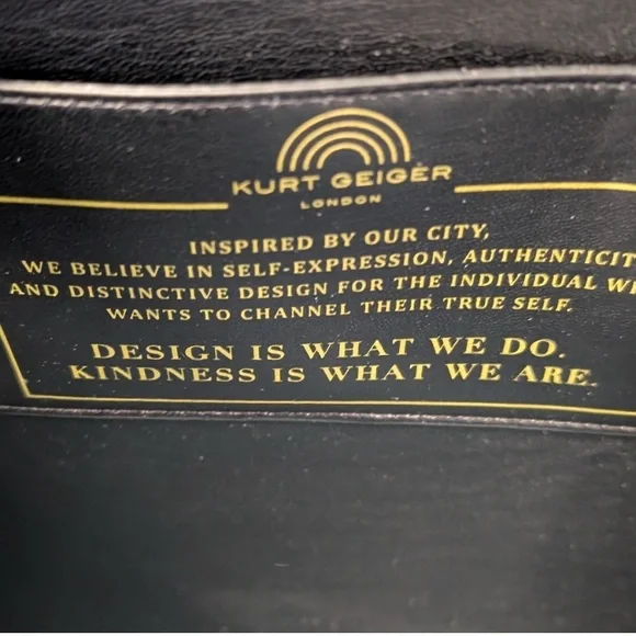 Kurt Geiger Multi Colored Camden Shopper Tote with Pouch & Dust Bag - Picture 7 of 7